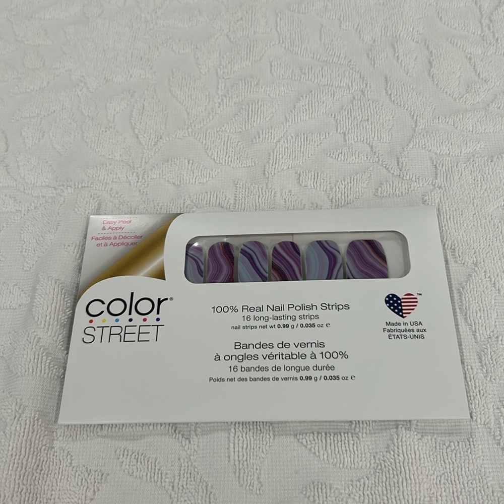 Color street limited edition “Set In Stone” Lot of 5 nail wraps NWT. - Picture 14 of 14